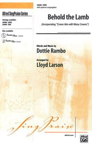 Behold the Lamb SATB choral sheet music cover Thumbnail
